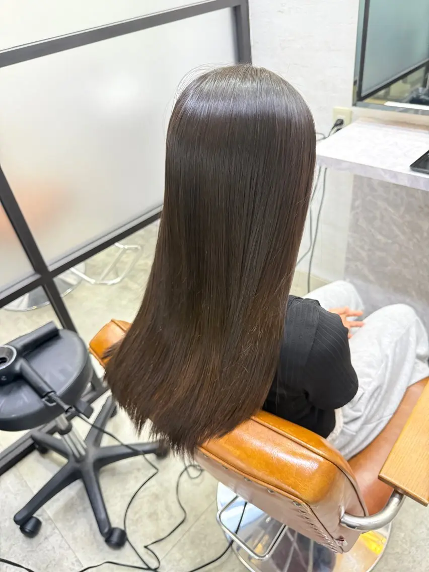 ロング ⭐️縮毛矯正特化 小松邦彦⭐️のヘアスタイル