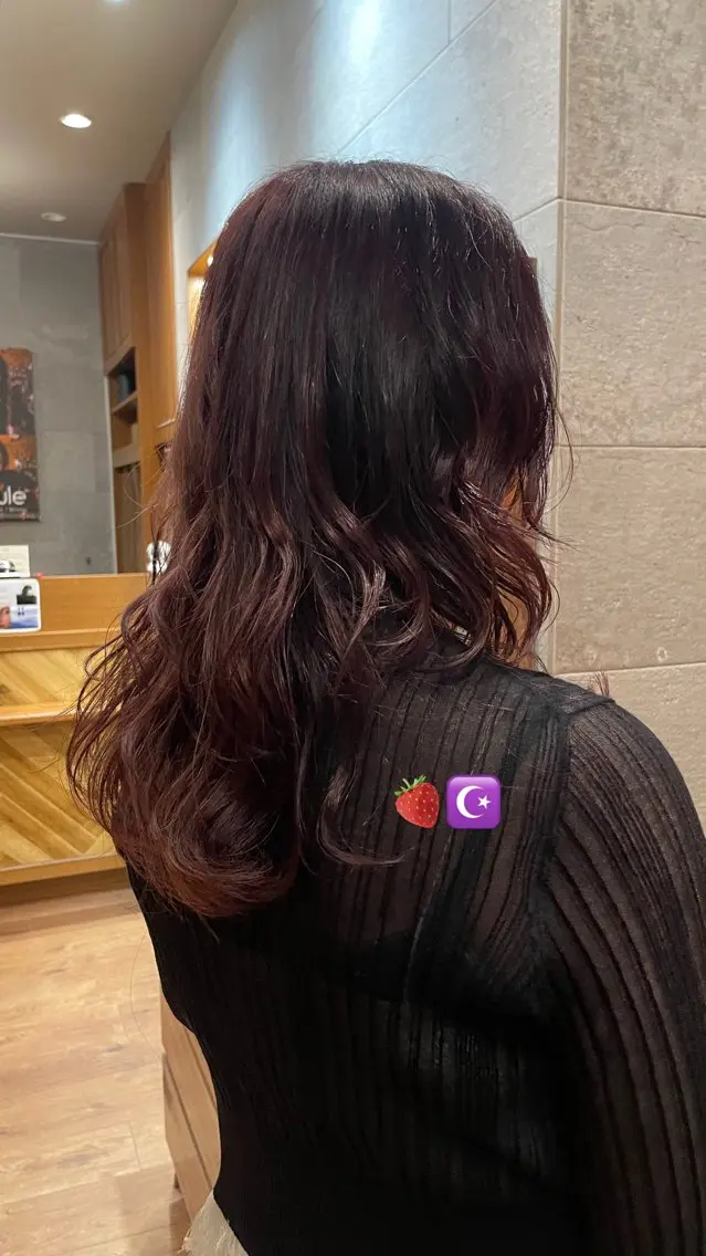 ロング カット ヘアカラー トリートメント 銀座ボブカラーパーマ misakiのヘアスタイル