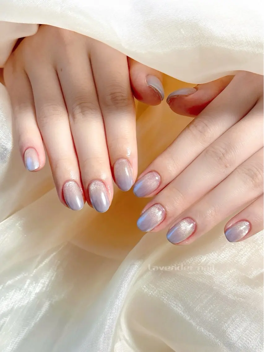 ネイル ハンドネイル Lavender nail·中島公園のネイルデザイン