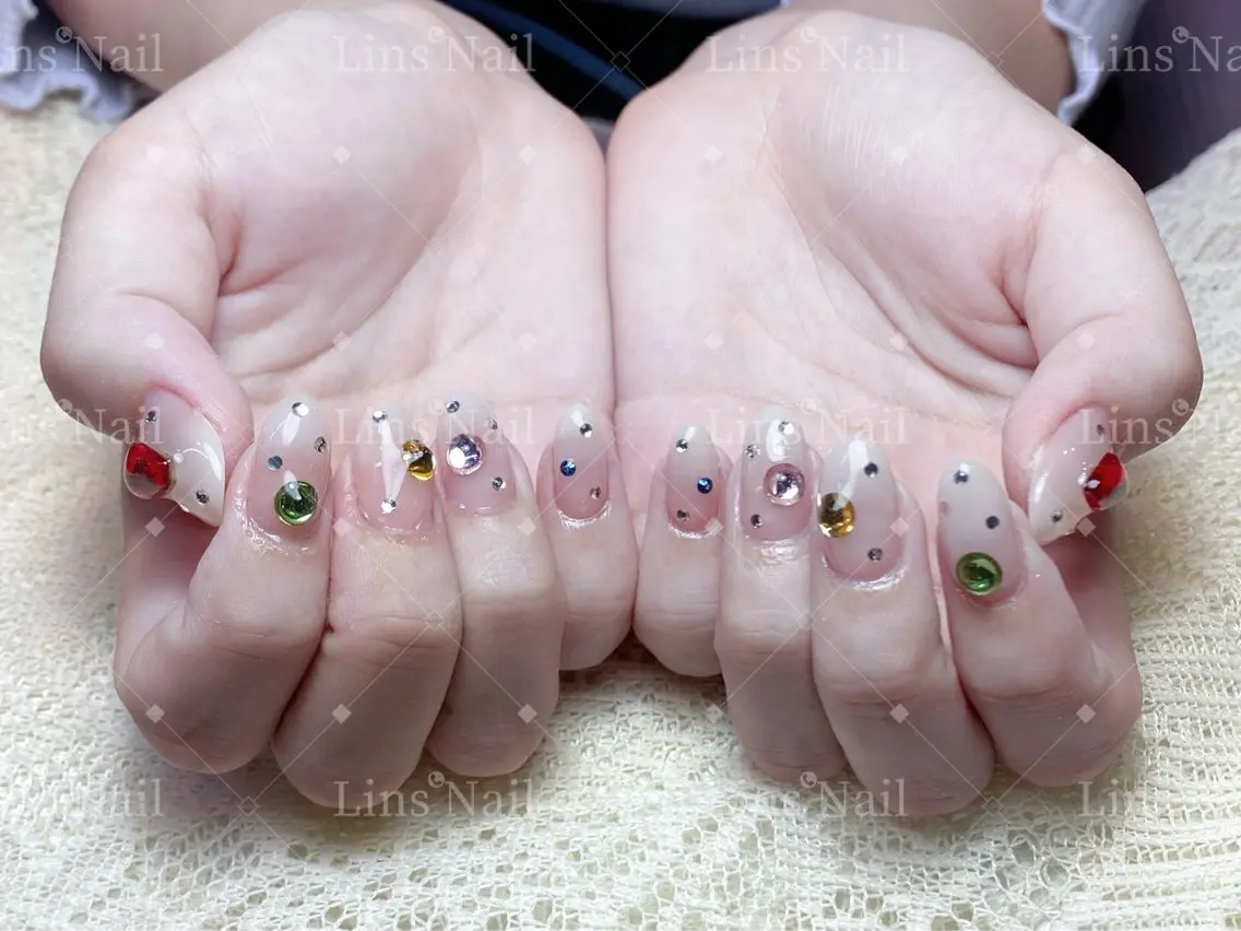 ネイル ハンドネイル Lins Nailのネイルデザイン