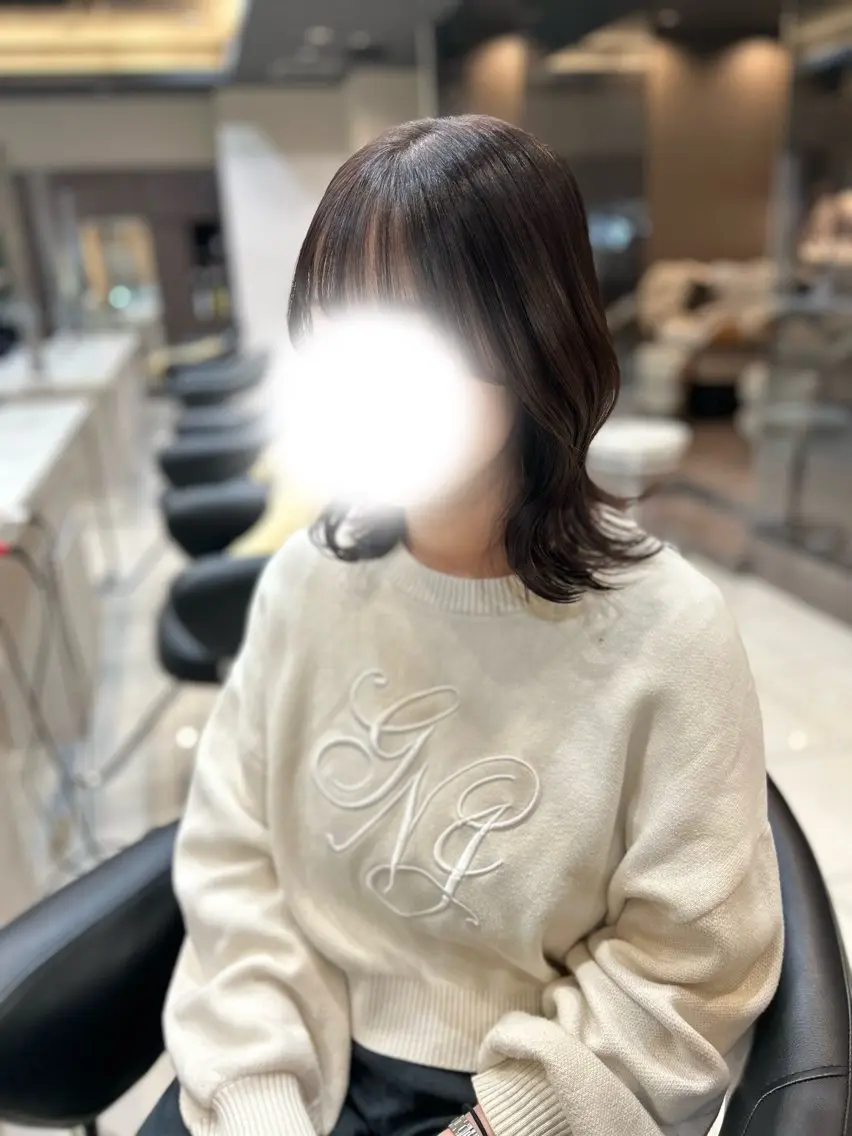 【2回目以降の方はこちら✨️】レディース限定💎垢抜けレイヤーカット×顔周りカットの写真