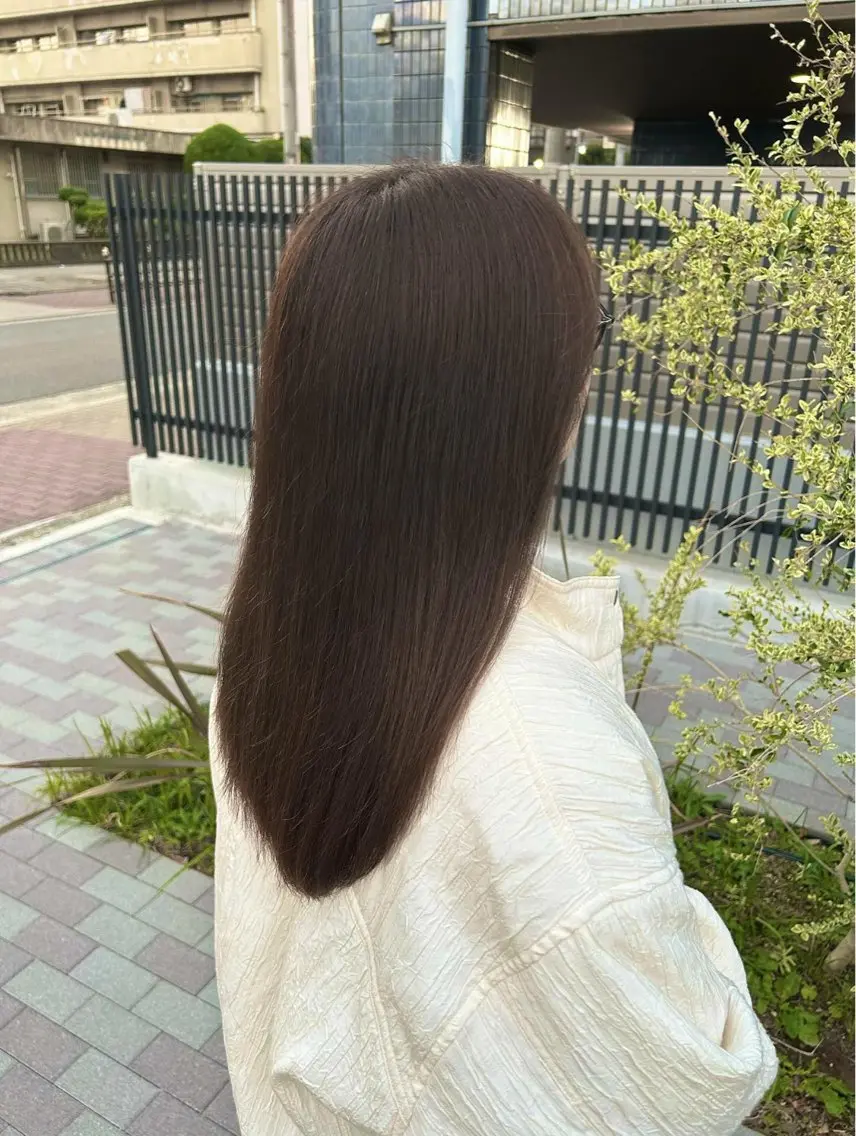 ミディアム カラー ブラウンカラー ヘーゼル みきゆうか🫧 大人可愛い製造機🫧のヘアスタイル