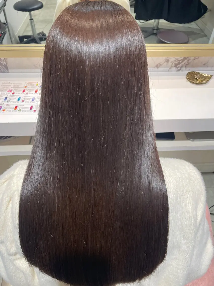 ロング 髪質改善 トリートメント 🫧大人可愛く🫧 renaのヘアスタイル