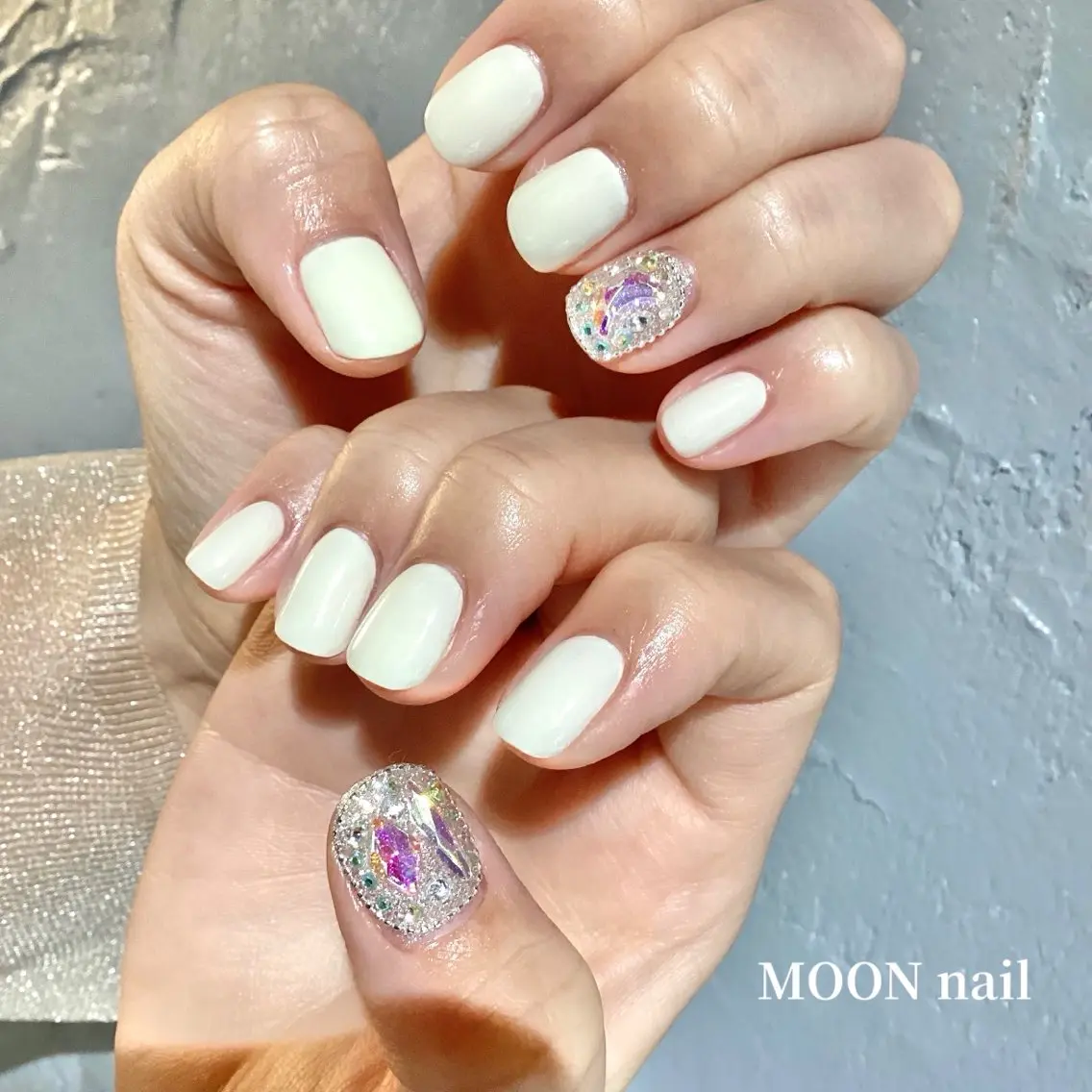 ネイル キラキラネイル 浦添 MOON  nailのネイルデザイン
