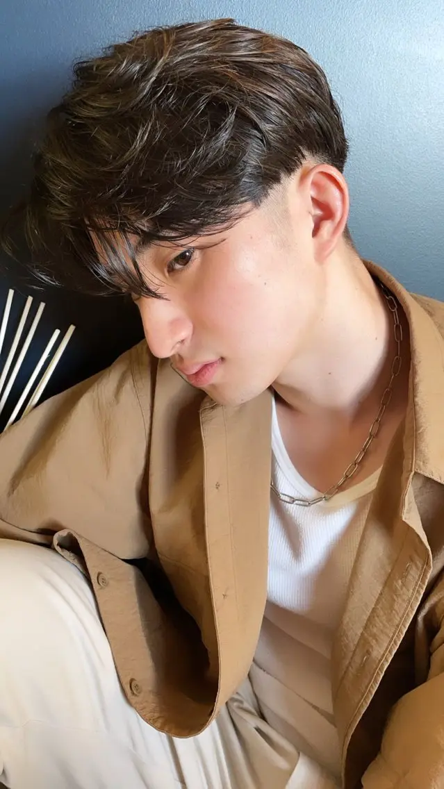 【❤️‍🔥当日限定+直前割】似合う再現性メンズカット+ケアトリートメント+美眉wax（眉カット込み）の写真