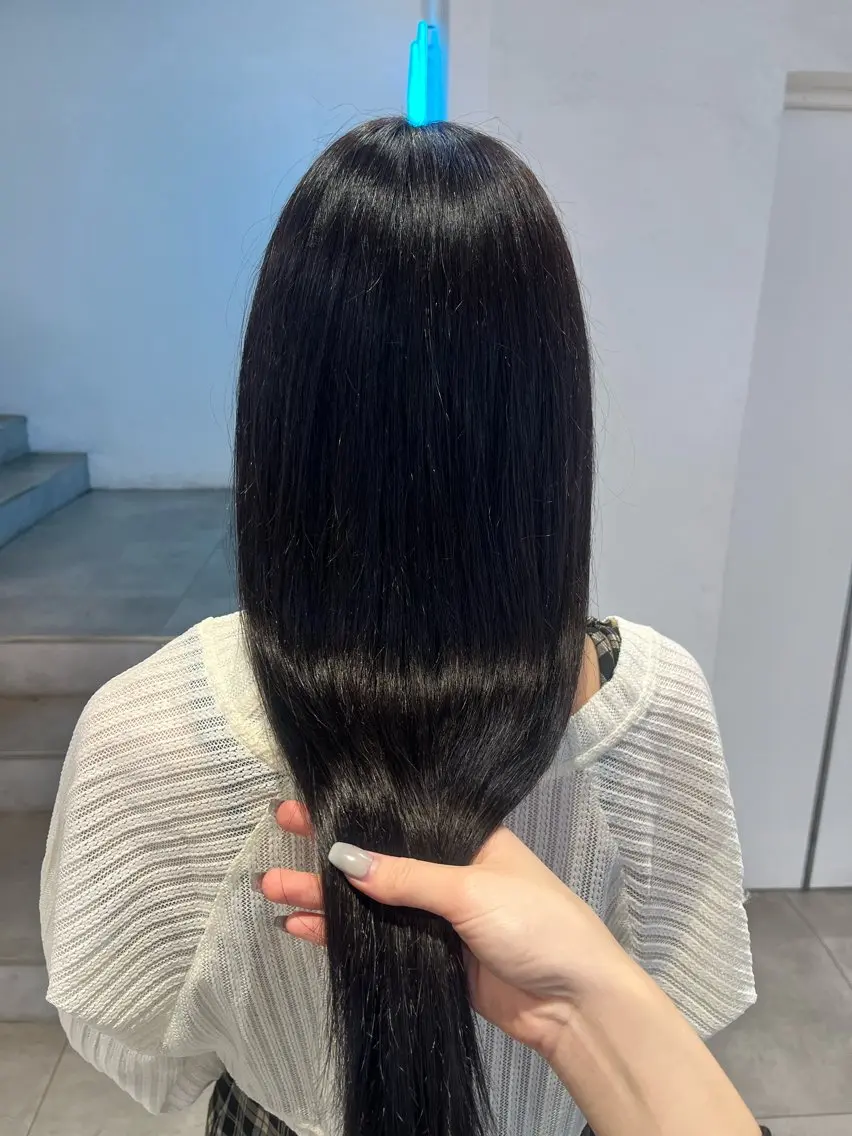 ロング カラー せりな🎀🕯️ /透明感カラーのヘアスタイル