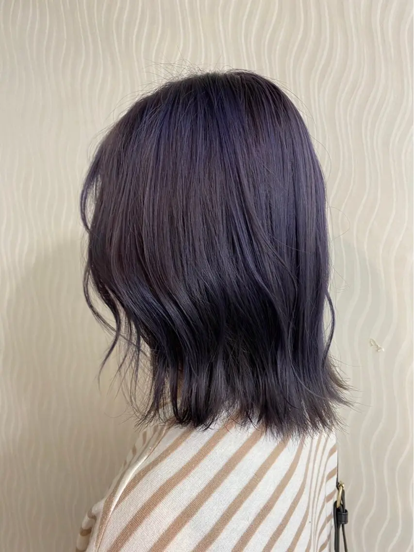 ミディアム カラー ヘアカラー トリートメント 美髪✨艶髪✨髪質改善 カラー特化❕亀島のヘアスタイル