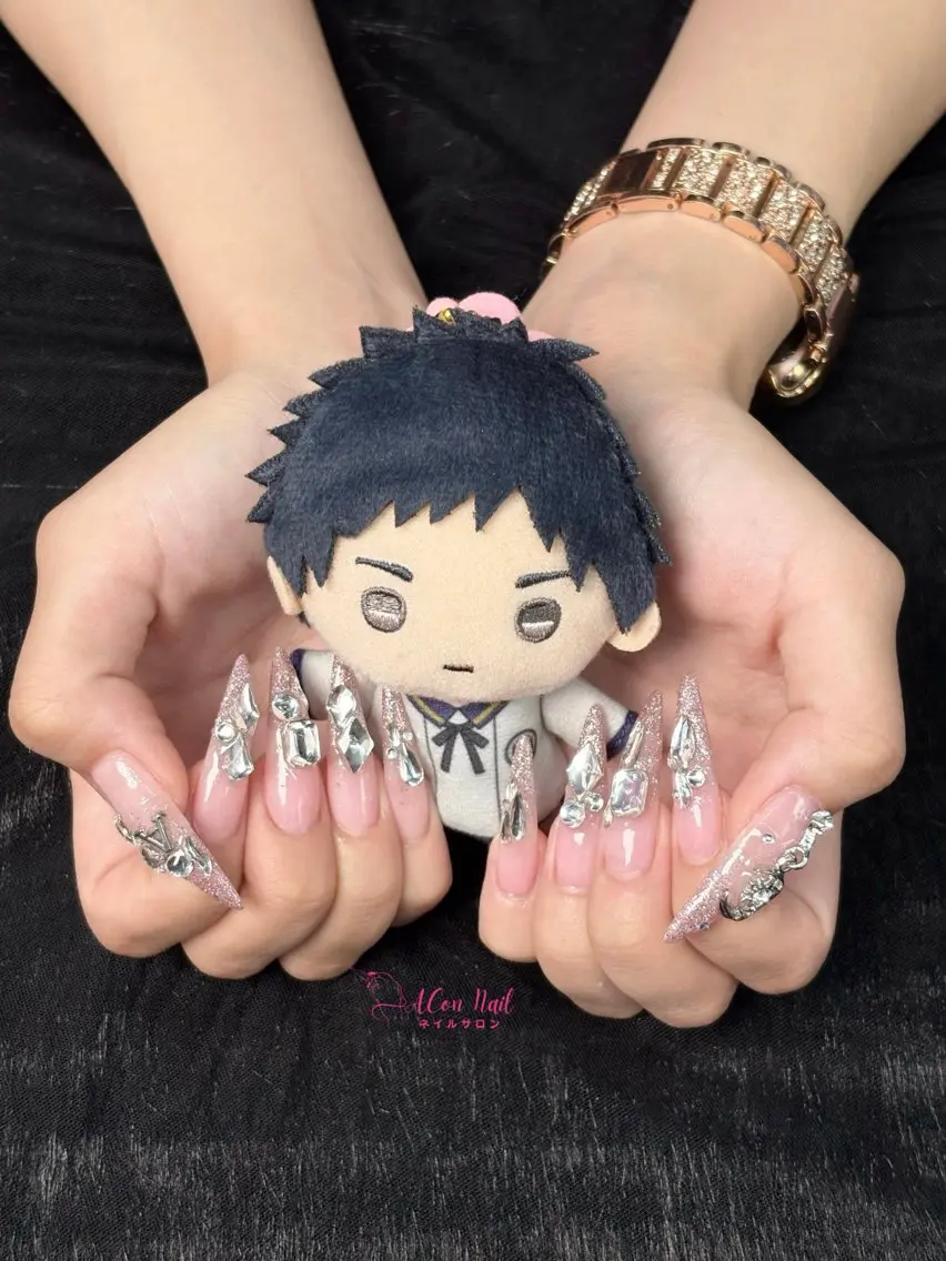 ネイル 桜ネイル 長さ出し フラワーネイル フレンチネイル ジェルネイル ハンドネイル ACon NailSalonのネイルデザイン
