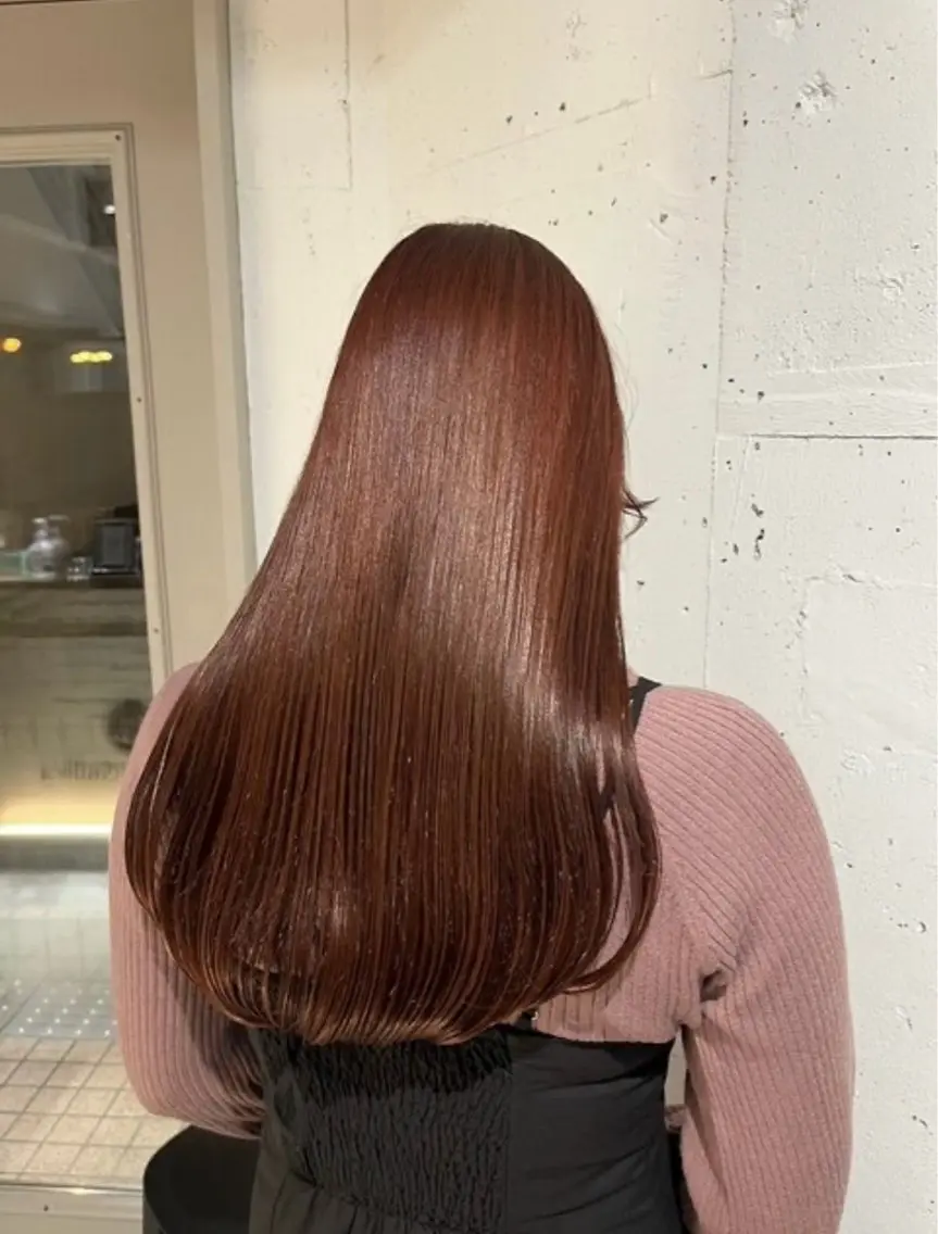 ロング カラー 似合わせスタイル 表参道🌿ちえのヘアスタイル