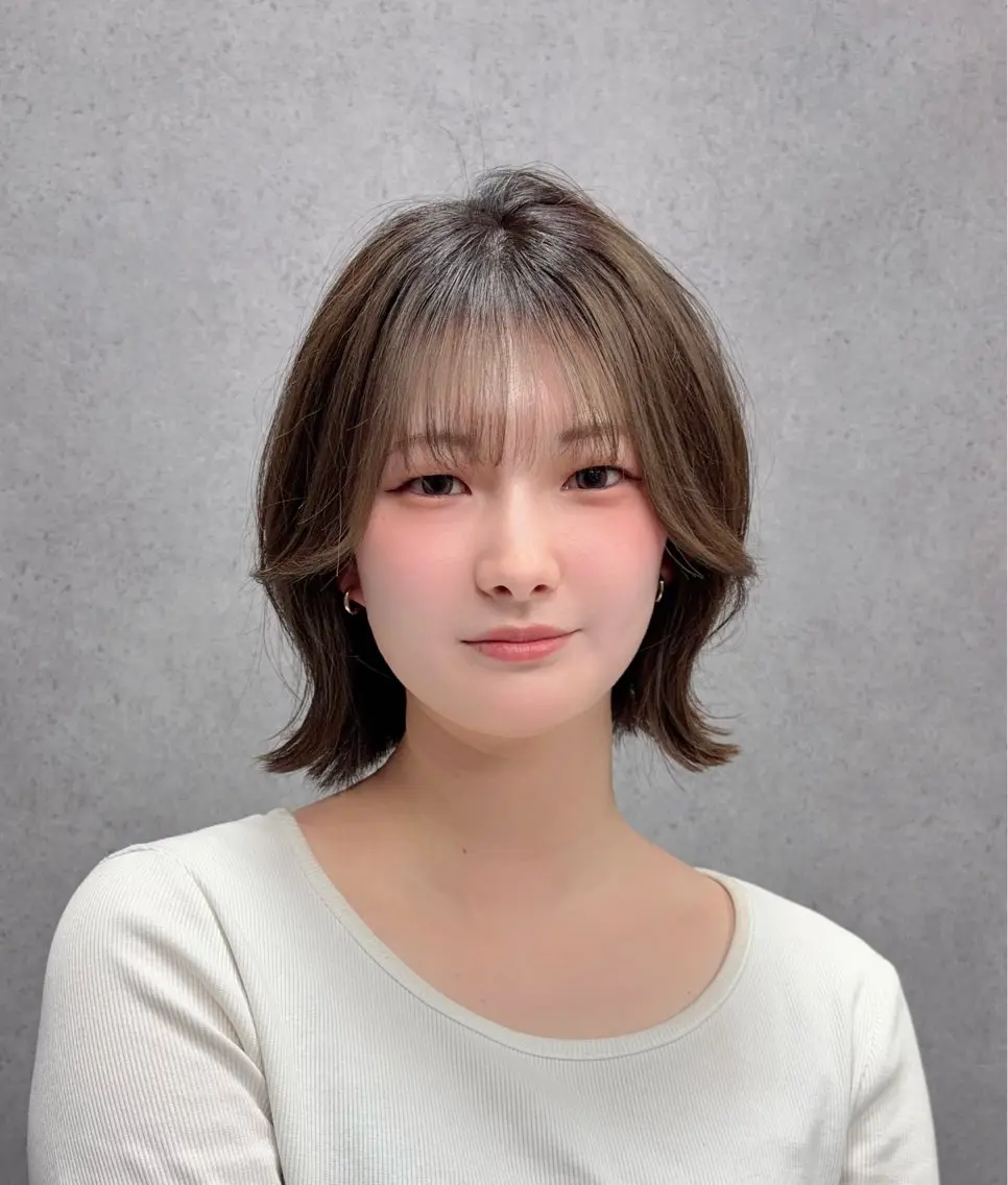 ショート カット ヘアカラー トリートメント JIN/大名/天神 【美髪髪質改善】のヘアスタイル