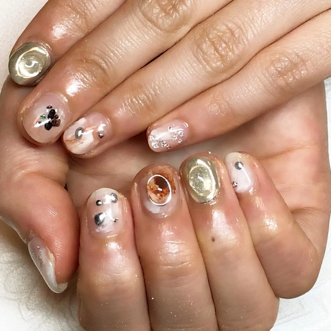 ネイル ニュアンスネイル KIREIE NAILSのネイルデザイン