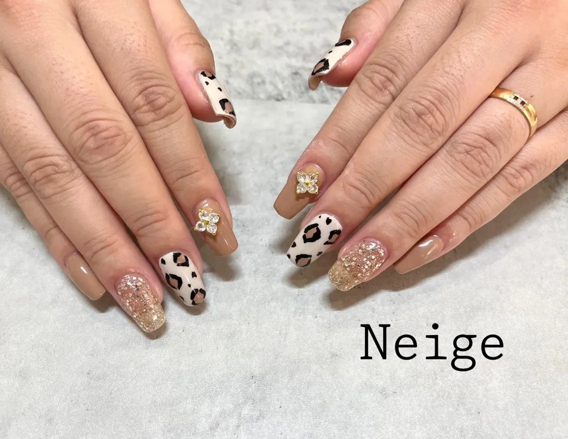 ネイル ハンドネイル Neige‪𓂃ai ＊梅津 / 松尾のネイルデザイン