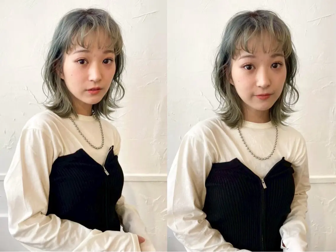 カラー 石井 ひまりのヘアスタイル