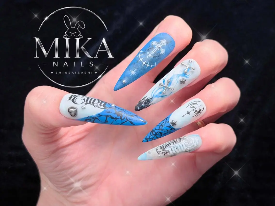 ネイル アートネイル チークネイル ドット フットネイル フレンチネイル Mika Nailsのネイルデザイン