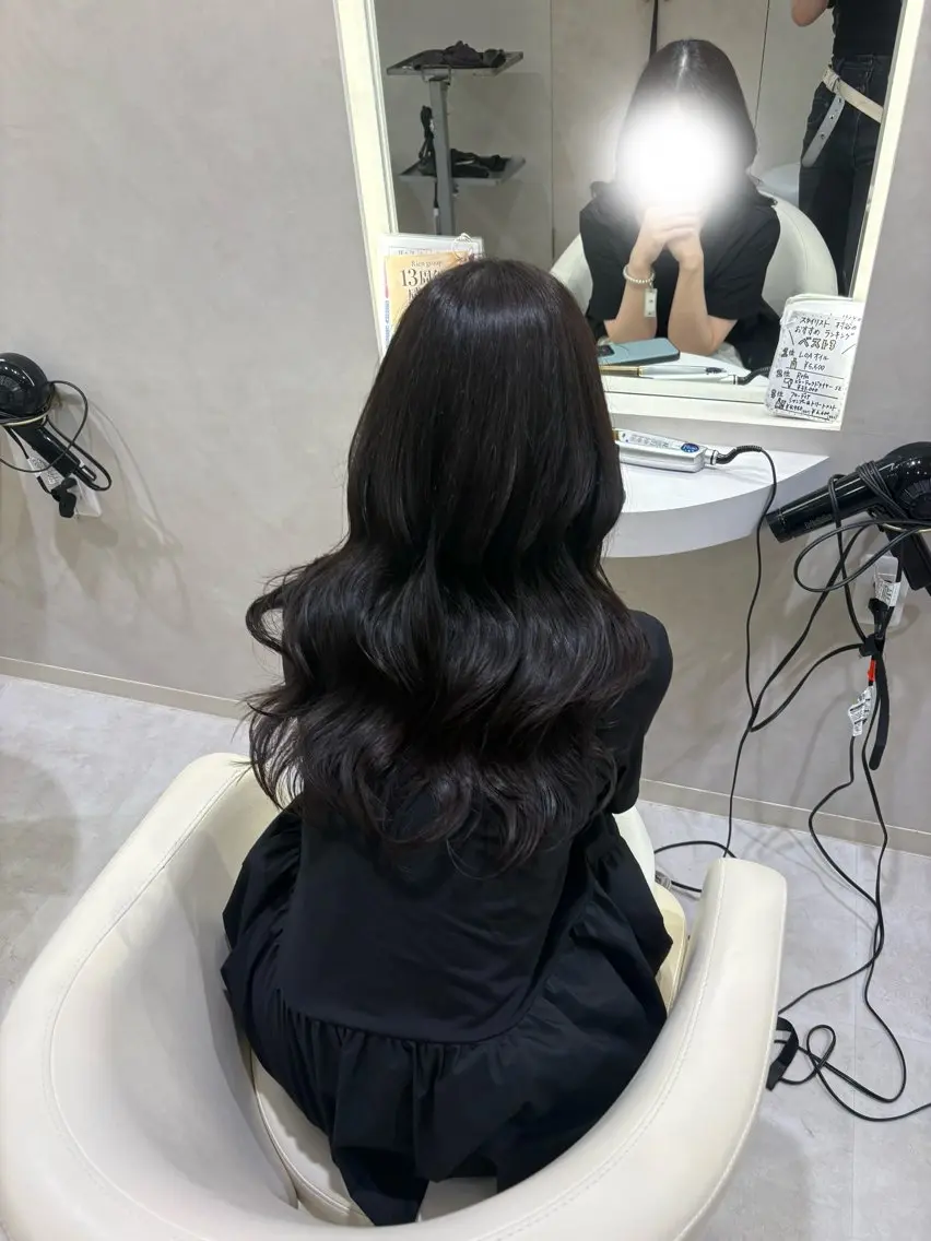 ロング カラー ヘアカラー nanami/韓国 /appri南浦和のヘアスタイル