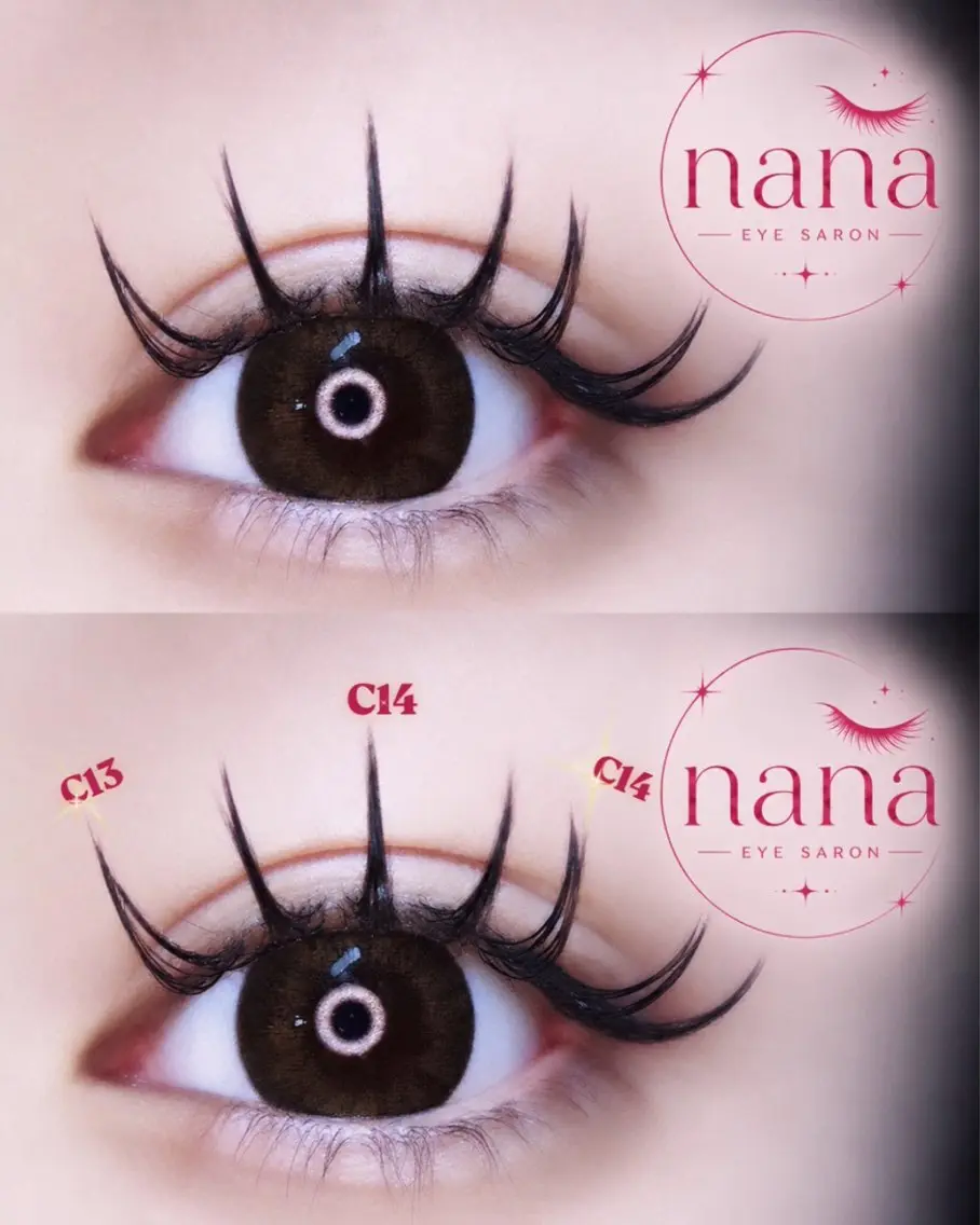 マツエク・マツパ 束感まつ毛 フラットラッシュ 韓国風マツエク マツエク EYE nana♡のマツエク・マツパデザイン