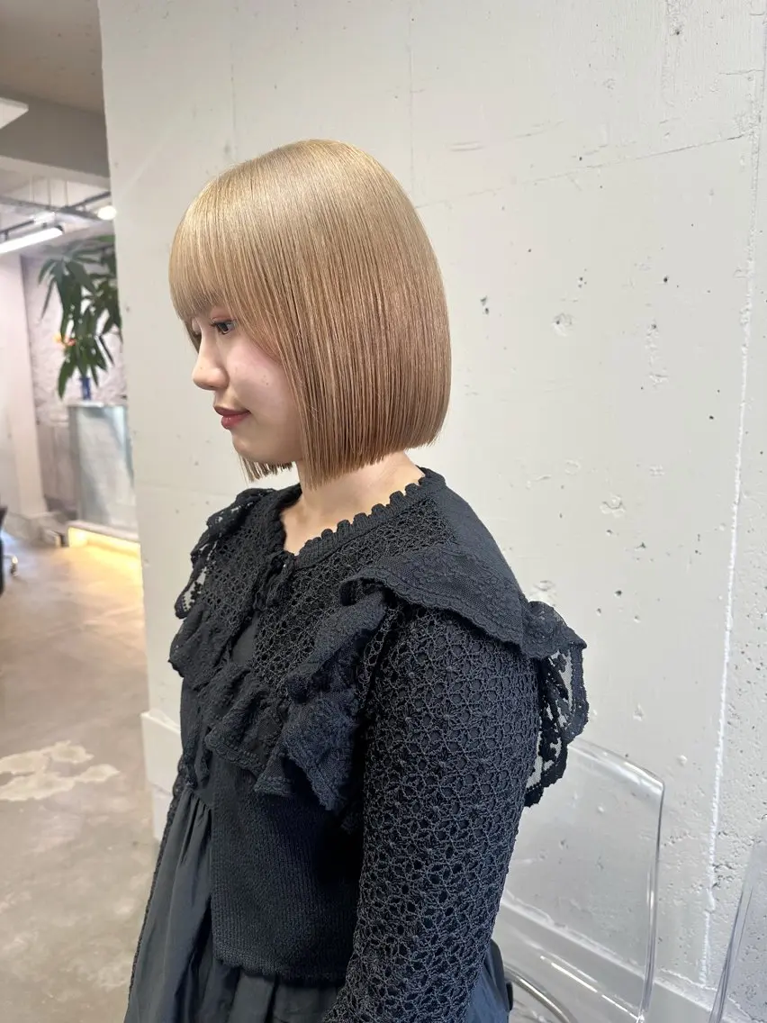 ショート ハッシュカット🎀 レイヤーカットのヘアスタイル