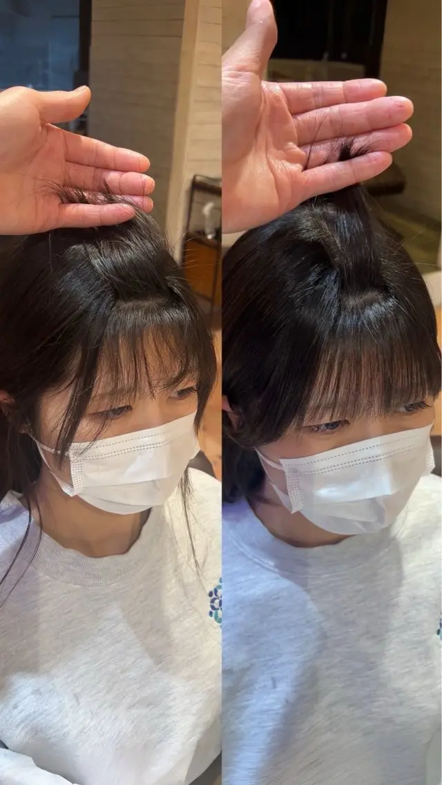 セミロング 縮毛矯正 カット 縮毛矯正 艶色&髪質改善 ✨ヨシムラユウシのヘアスタイル