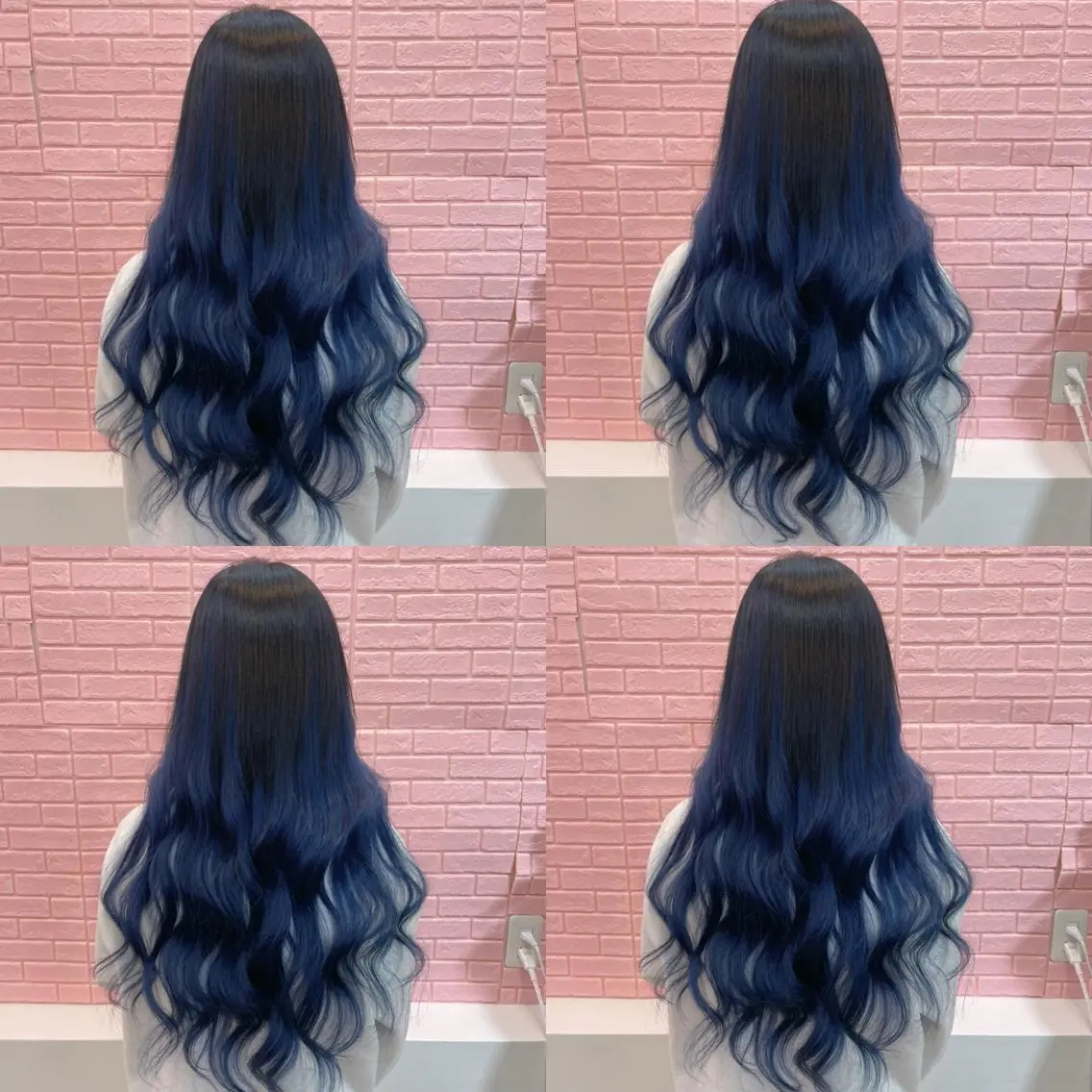 ロング カラー ネイビーカラー 🌷MAYU 🌷のヘアスタイル