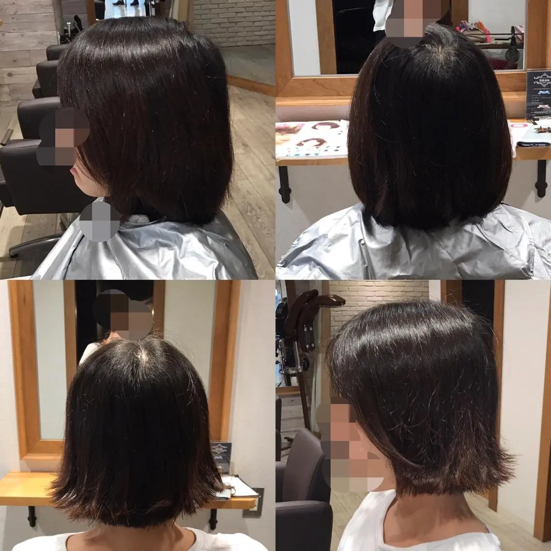ショート 外ハネヘア TELA HAIR 幕張本郷店 千尋のヘアスタイル