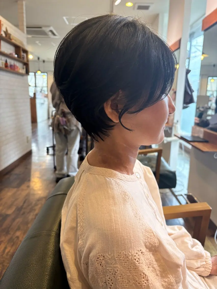 ショート MEGUMI 加古川.東加古川のヘアスタイル