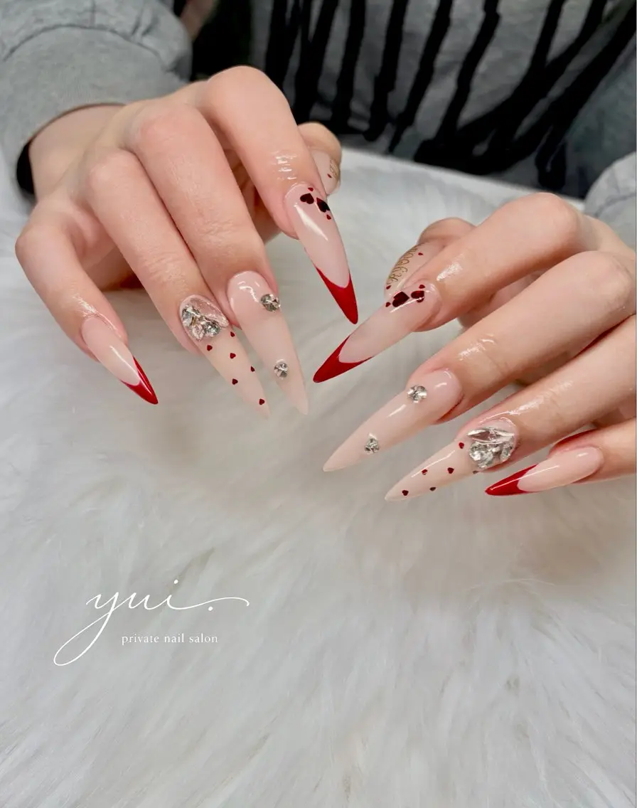 ネイル ロングネイル nail salon yui.のネイルデザイン