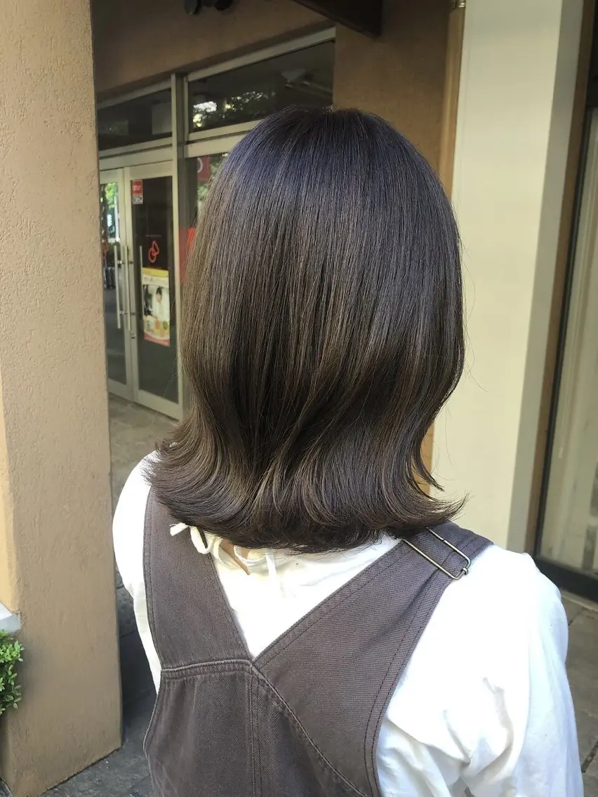 ミディアム 飯塚 瑶太のヘアスタイル
