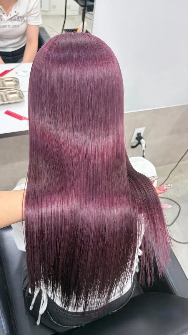 カラー ヘアカラー トリートメント GiseL ハイトー ンSa_ya🎀のヘアスタイル