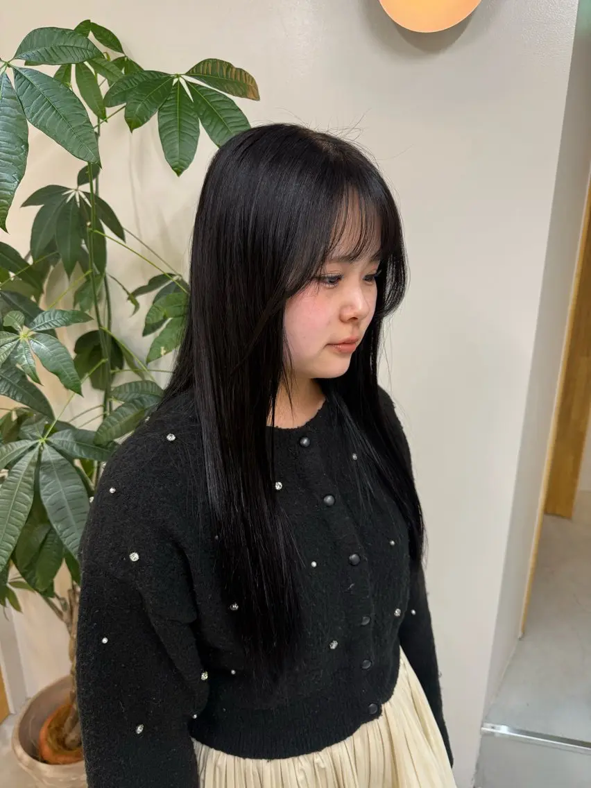 縮毛矯正の写真