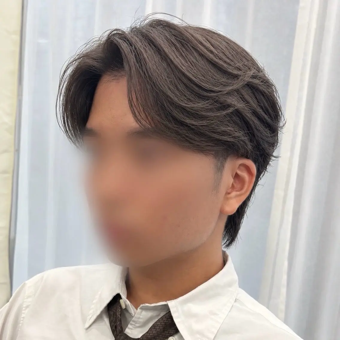 カラー メンズ カット ヘアカラー makise‎🤍 COQU千葉のヘアスタイル