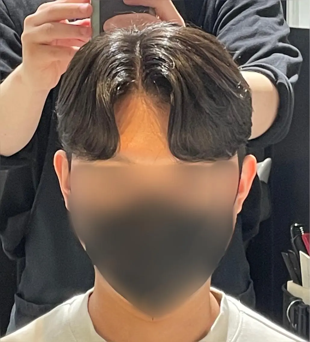 ショート メンズ カット パーマ key キーのヘアスタイル