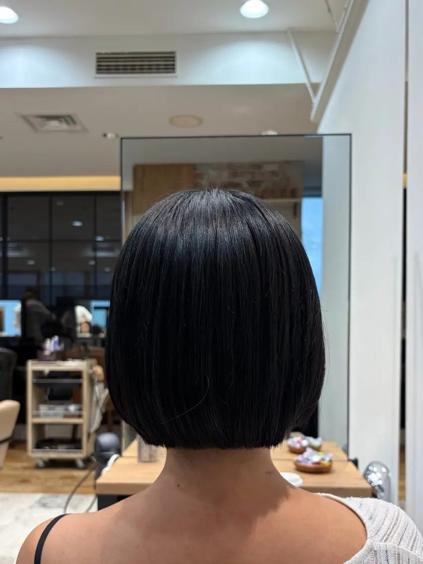 ショート ボブ 新宿/カット/レイヤ ー/NaNoHaのヘアスタイル