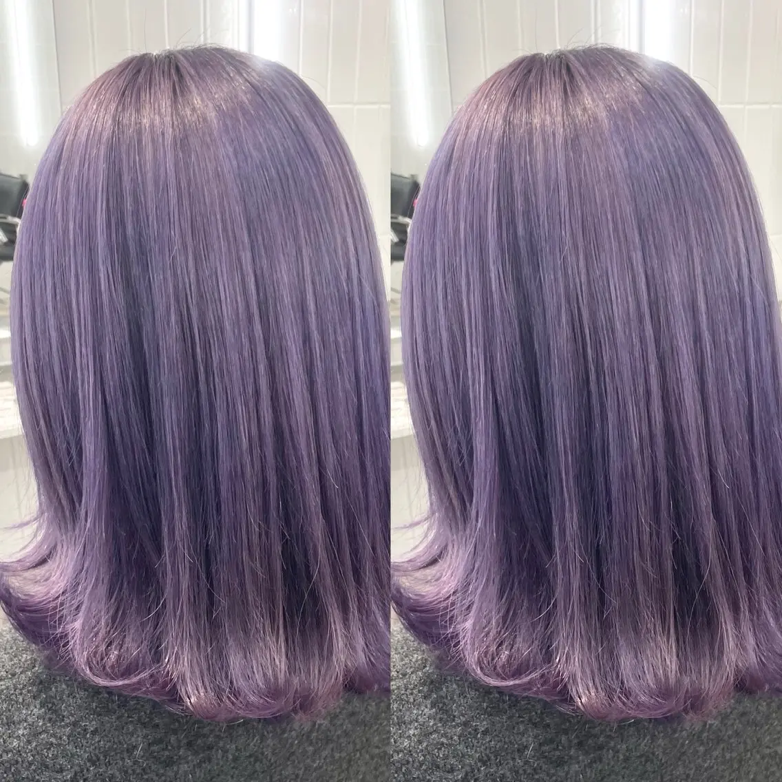 ミディアム カラー アッシュ ベージュカラー ブリーチ ブロンド ブラウンカラー 表参道/ハイライト バレイヤージュのヘアスタイル
