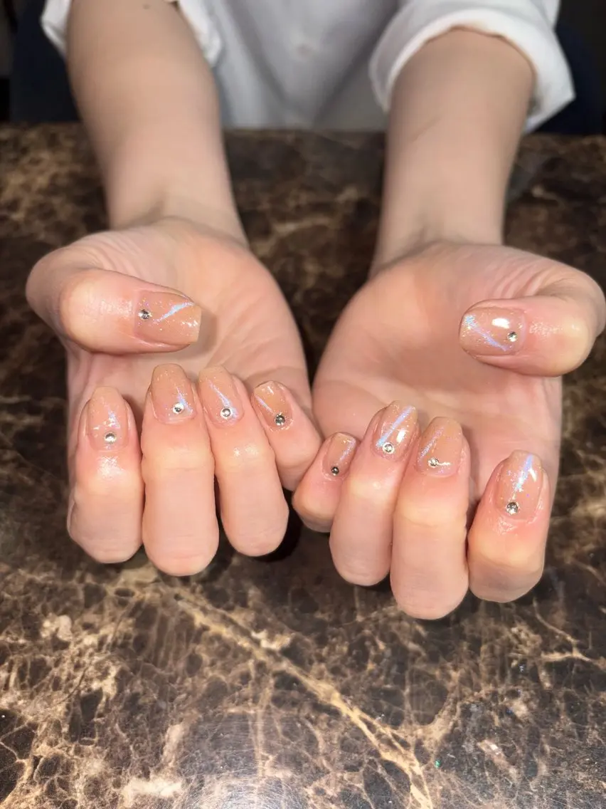 【オフなし】🧲マグネットネイル💫の写真