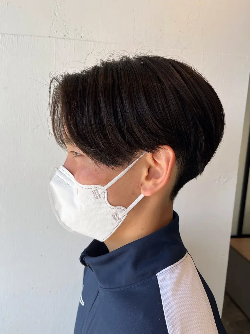 【くせ毛男子のお悩みを解消】メンズカット＋ナチュラル縮毛矯正¥16170(メンズカット/縮毛矯正/眉毛)の写真