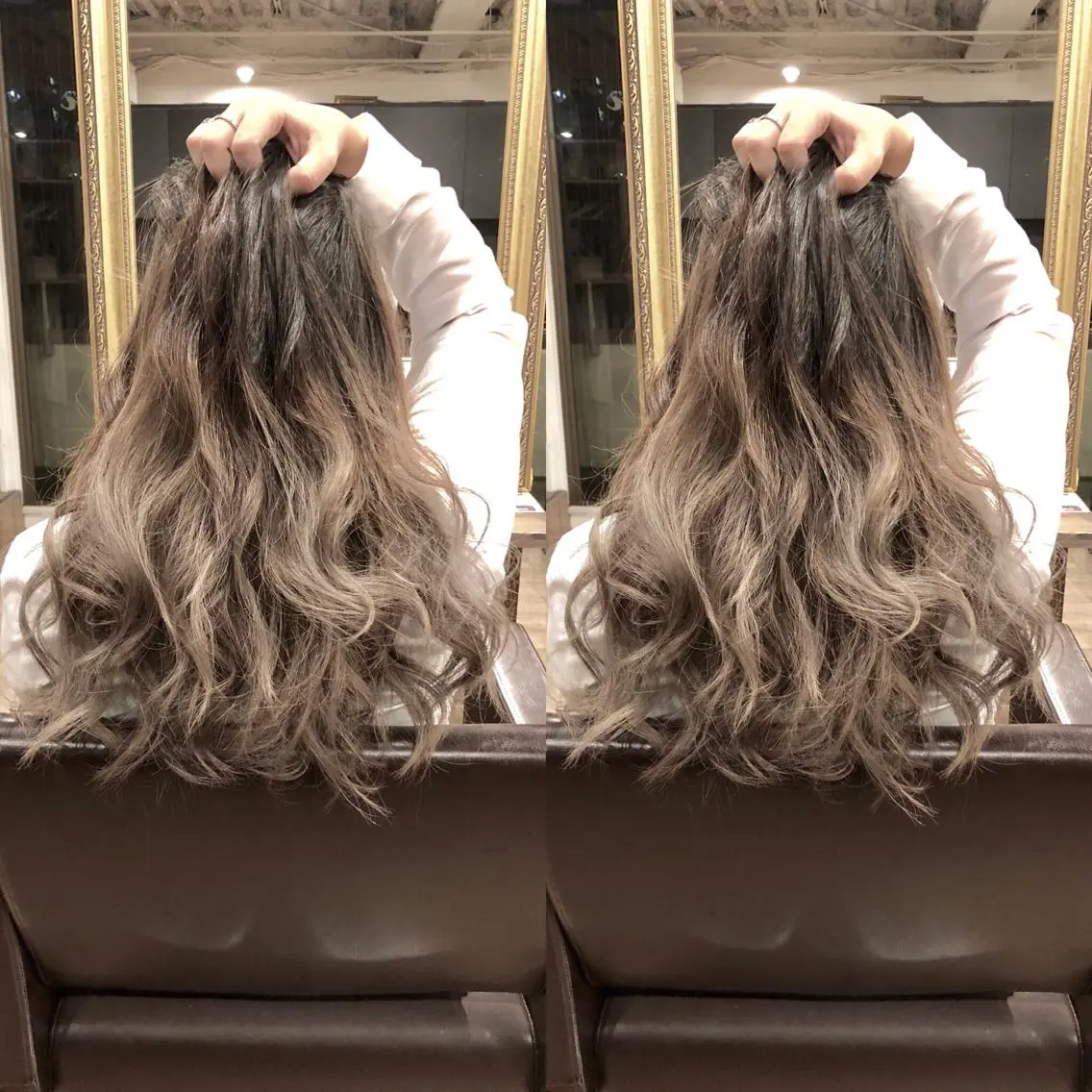 セミロング カラー グラデーションカラー 美髪・艶髪特化美容師 RYOJIのヘアスタイル