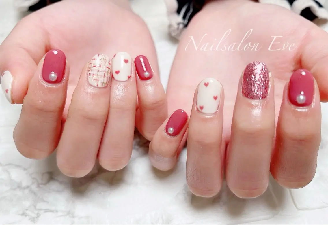 ネイル アートネイル ハンドネイル ハンドケア Nailsalon Eve（イヴ）のネイルデザイン