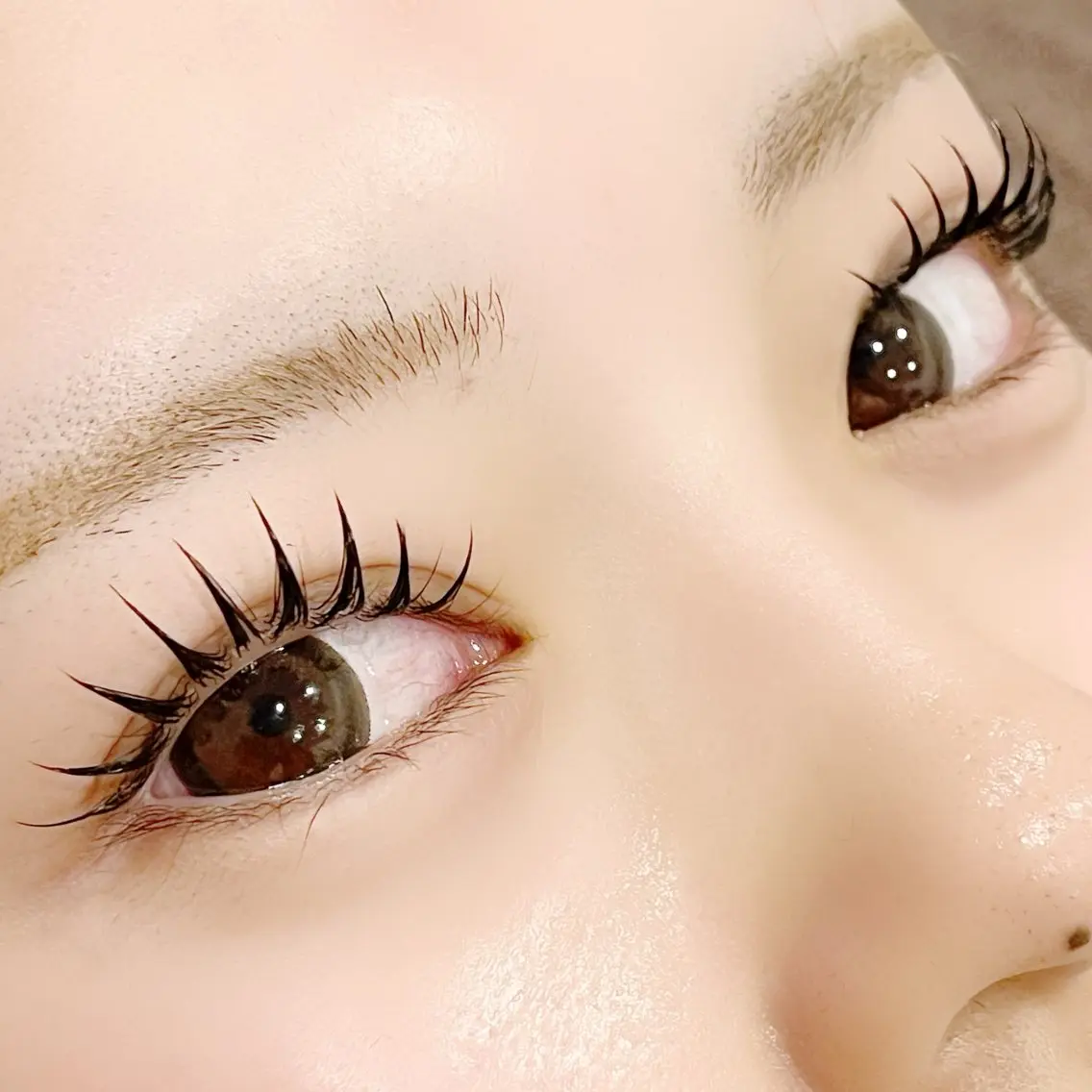 マツエク・マツパ フラットラッシュ パリジェンヌラッシュリフト EYE405 fukuyamaのマツエク・マツパデザイン
