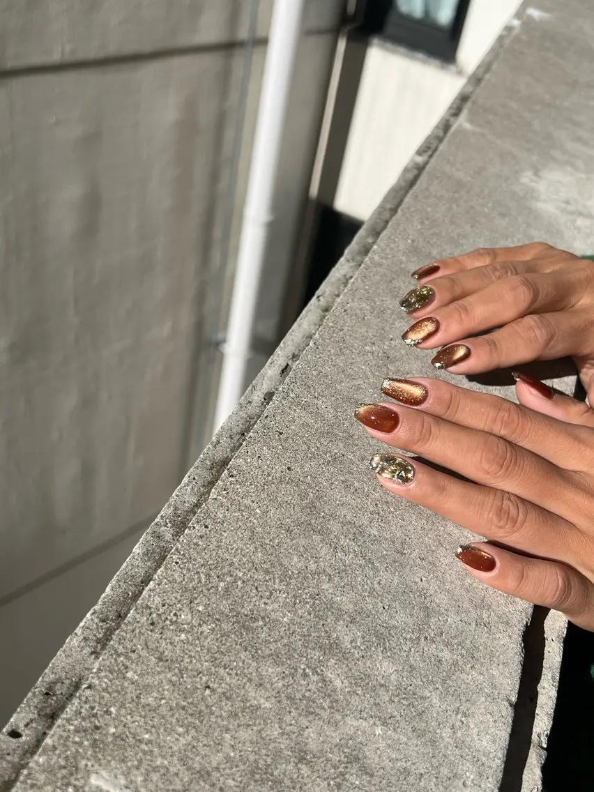 ネイル 持ち込み ニュアンスネイル Charme. NOBUKOのネイルデザイン