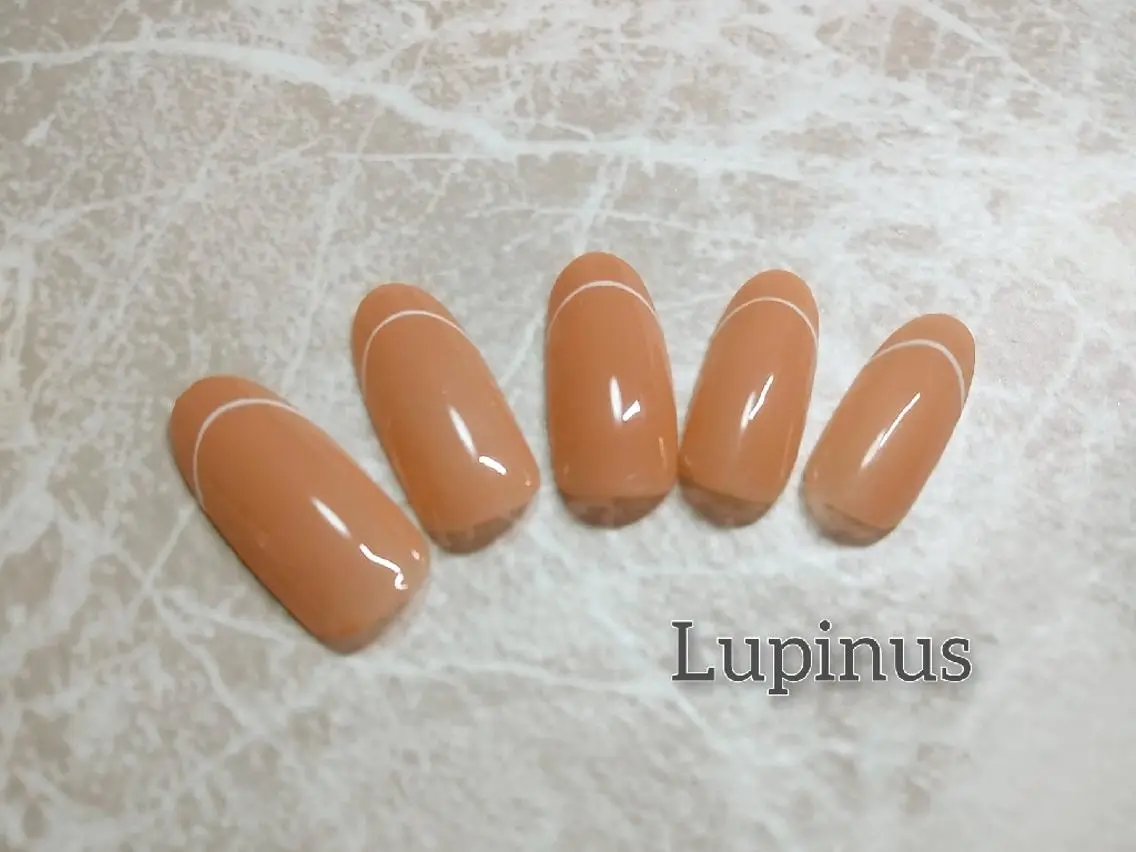 ネイル フットネイル シンプルネイル ハンドネイル フットネイル Lupinus ルピナスのネイルデザイン