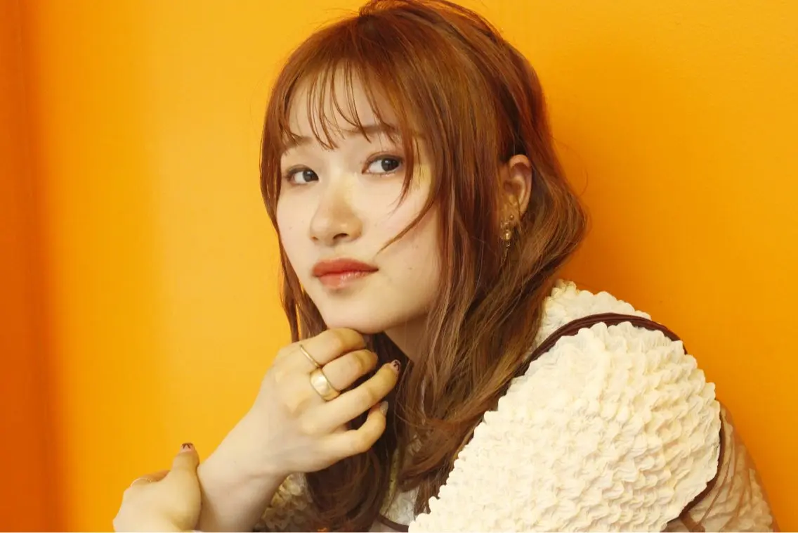 セミロング 田中 結月のヘアスタイル