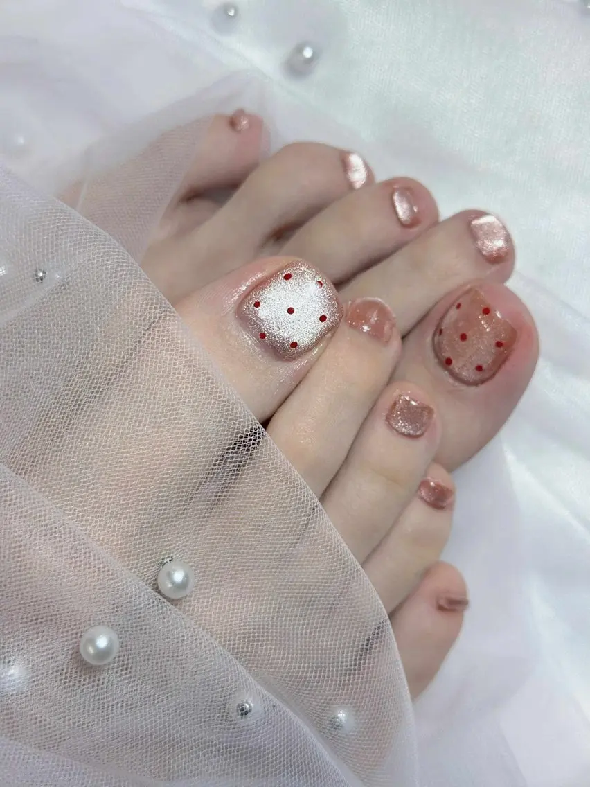 ネイル フットネイル マグネットネイル sora ❄️のネイルデザイン
