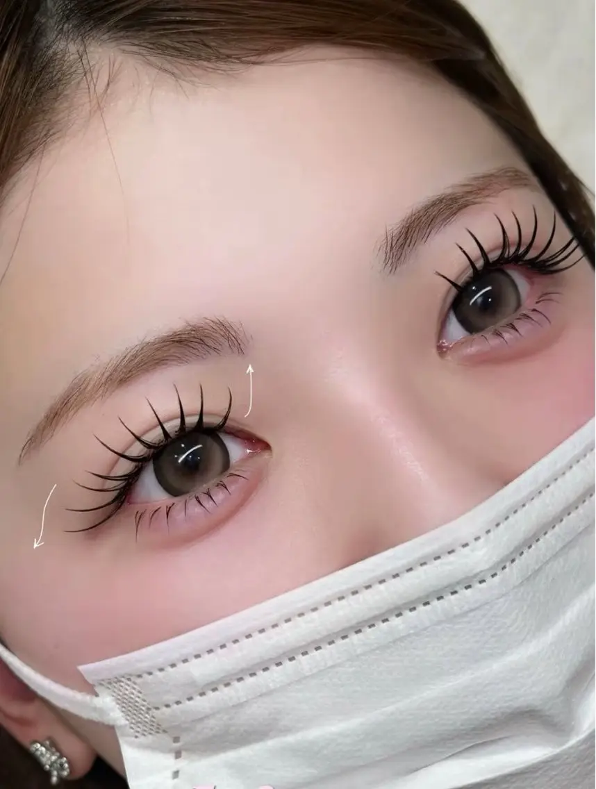 マツエク・マツパ 付け放題 バインドロック フラットラッシュ ナチュラル パリジェンヌラッシュリフト Y.K sunのマツエク・マツパデザイン