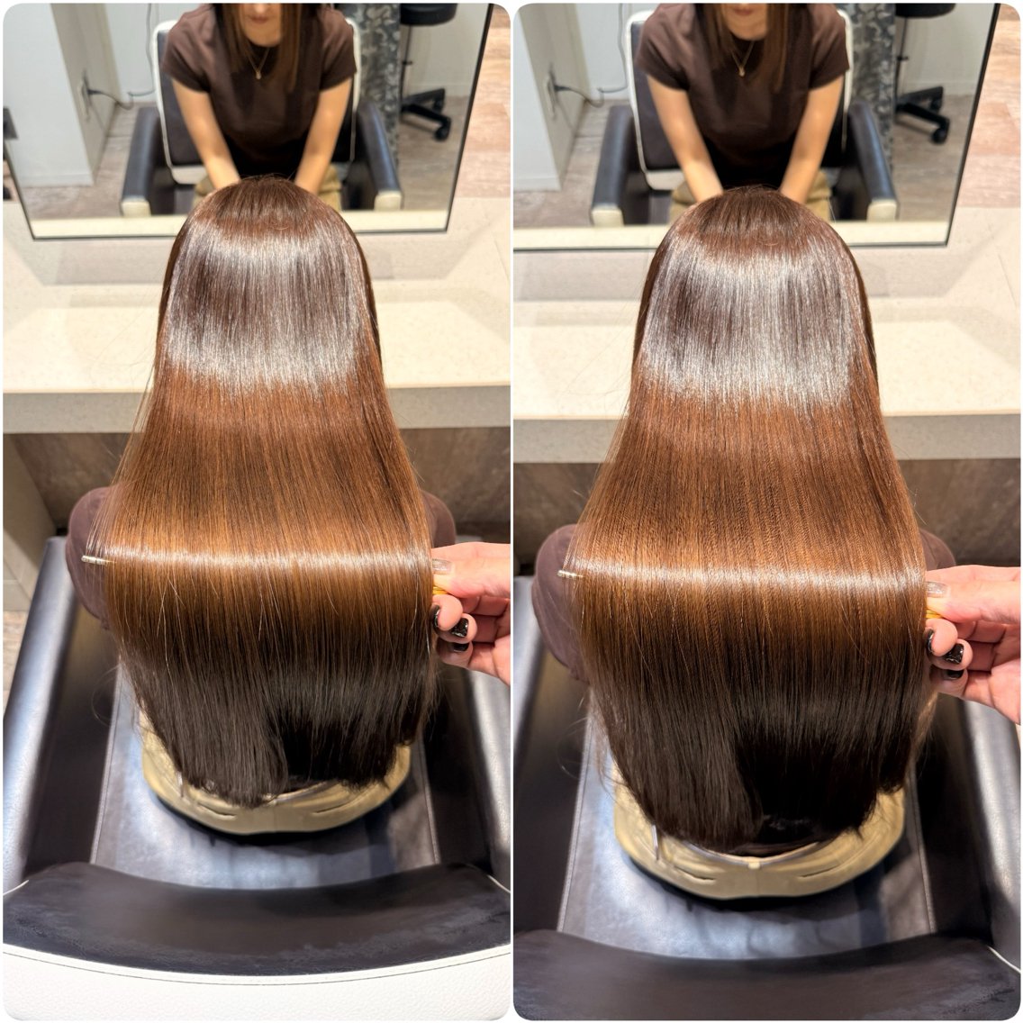 ロング カラー カット 縮毛矯正 トリートメント ヘッドスパ 🩵ULTOWA🍀 髪質改善/縮毛/関口のヘアスタイル