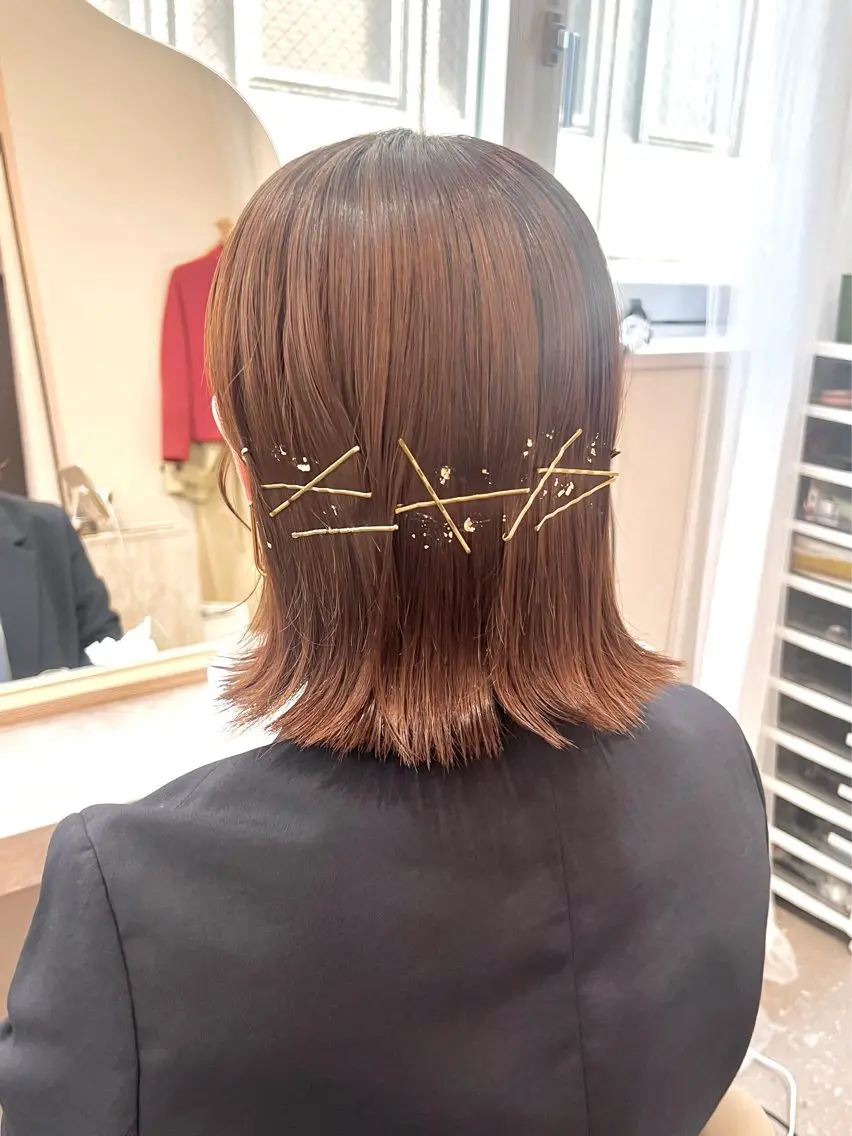 ショート エクステ&ヘアセット Milaのヘアスタイル