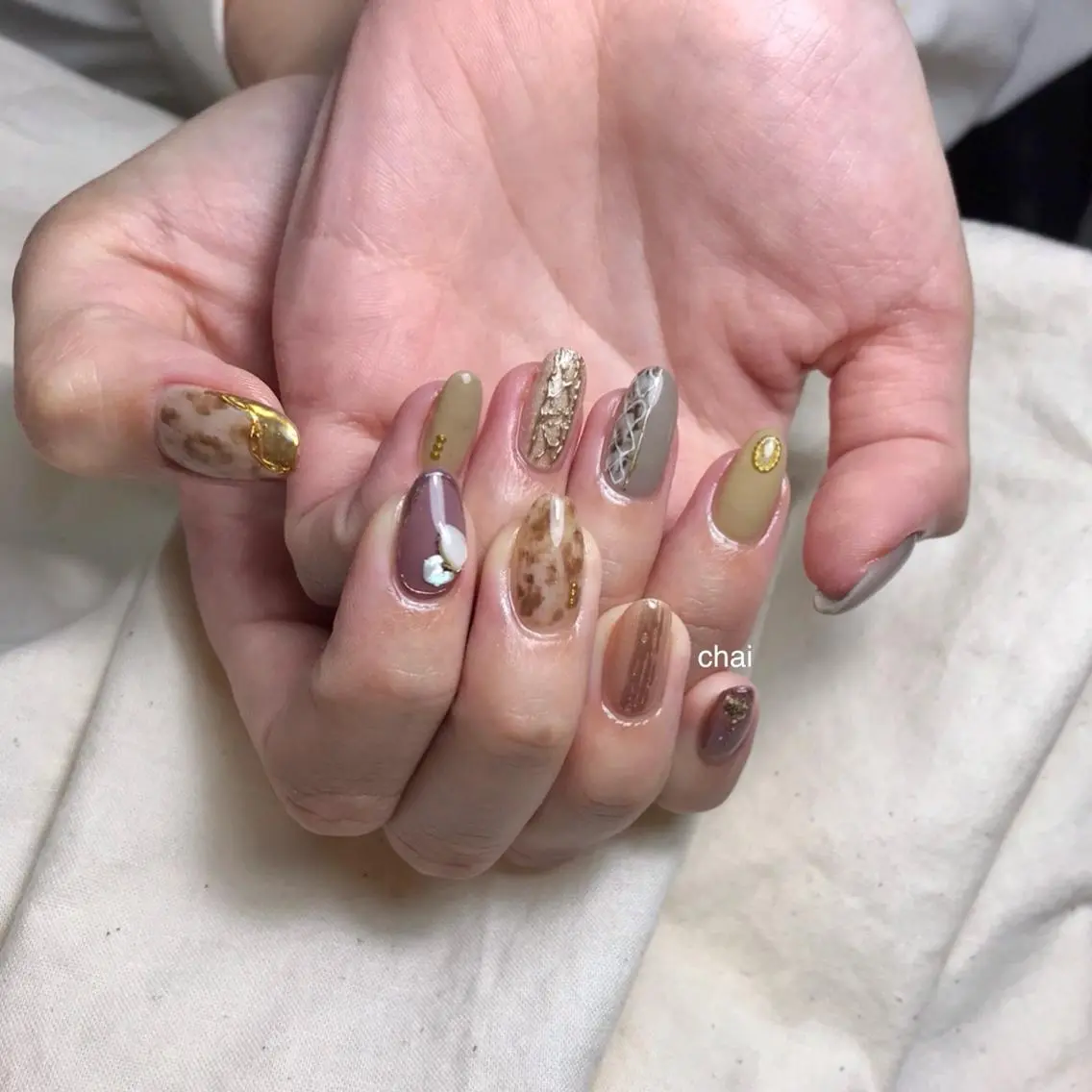 ネイル ハンドネイル chai nail _ai📍鶴橋/桃谷のネイルデザイン