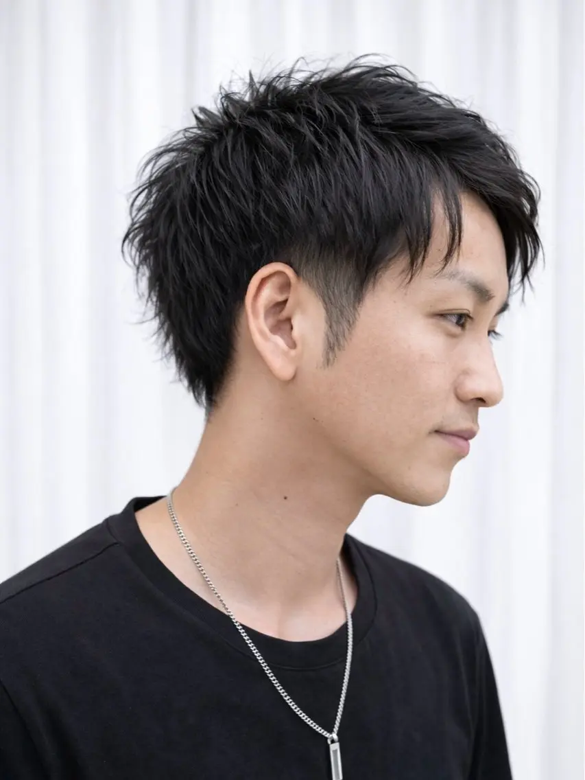ショート メンズ メンズパーマ ツーブロック ショートヘア 中原由貴 /WILLOW京橋のヘアスタイル