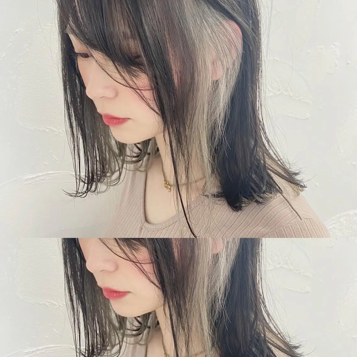 ミディアム YUIMARL岡山店 MIRAIのヘアスタイル
