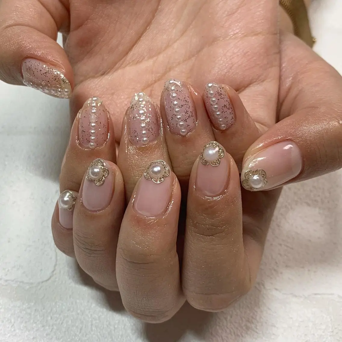 ネイル ハンドネイル ハンドケア lylynail YUUKAのネイルデザイン