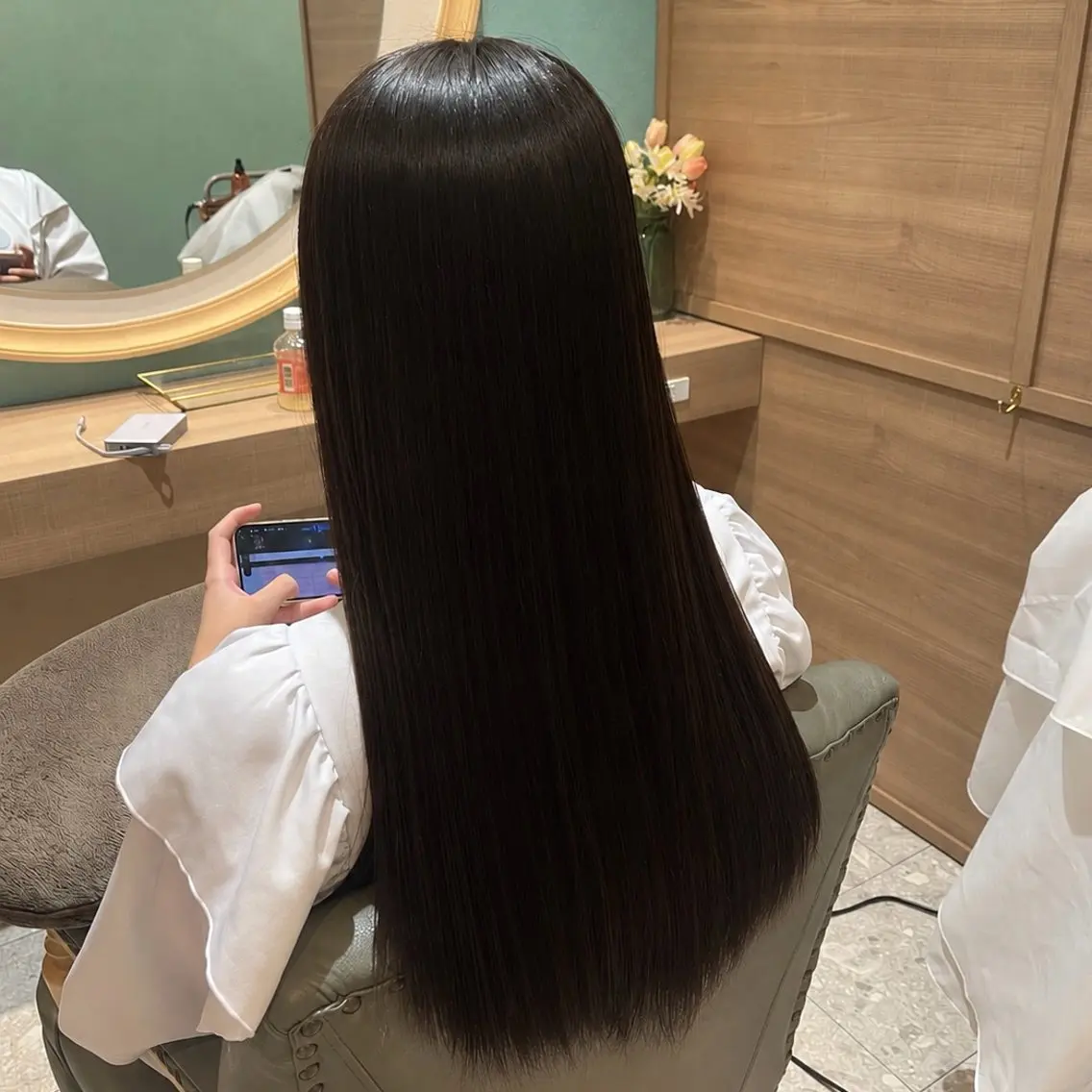 ロング 縮毛矯正 縮毛矯正 トリートメント リシュ/ Anphiのヘアスタイル